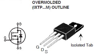 IXTP16N50PM, Стандартный N-канальный силовой MOSFET